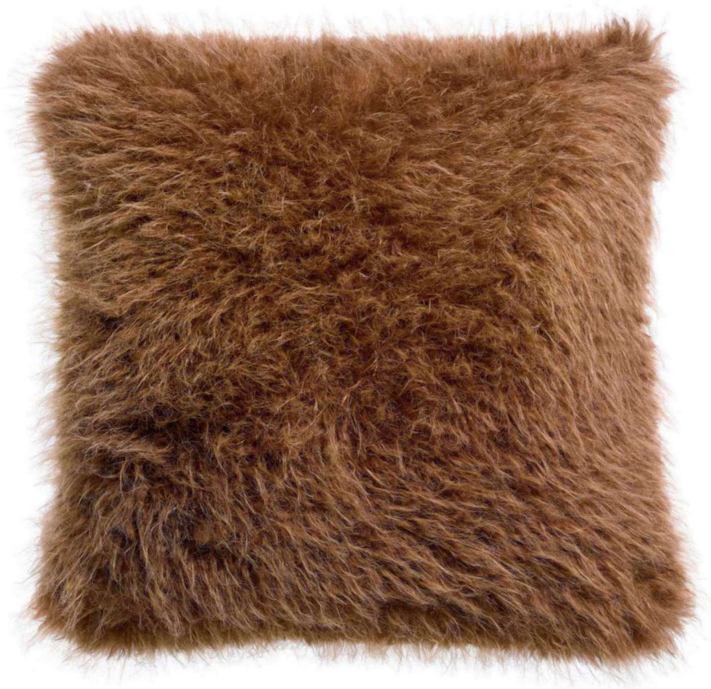 Bétani coussin uni Acajou 45 x 45