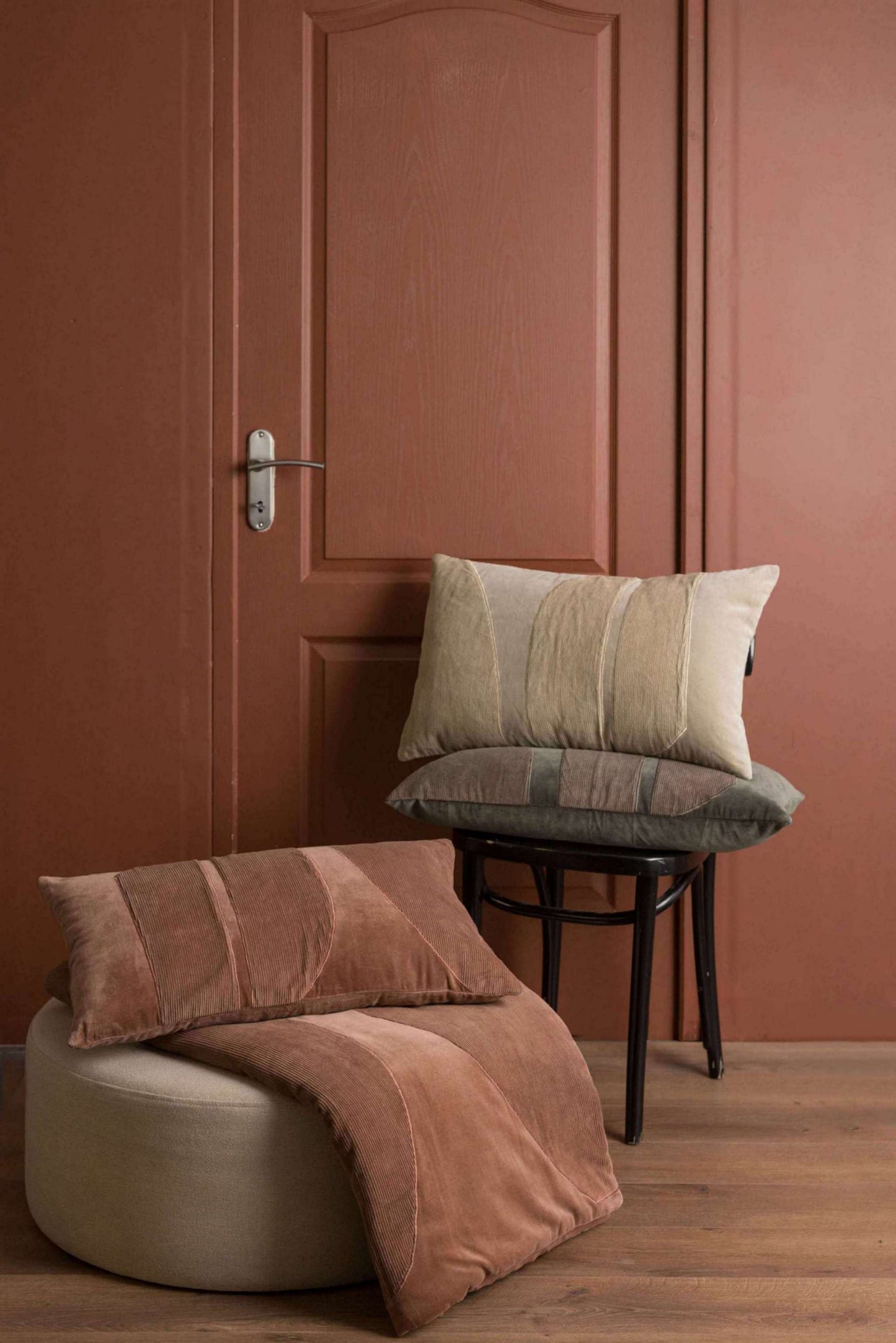 Edredon Fara côtelé Thym 85 x 200