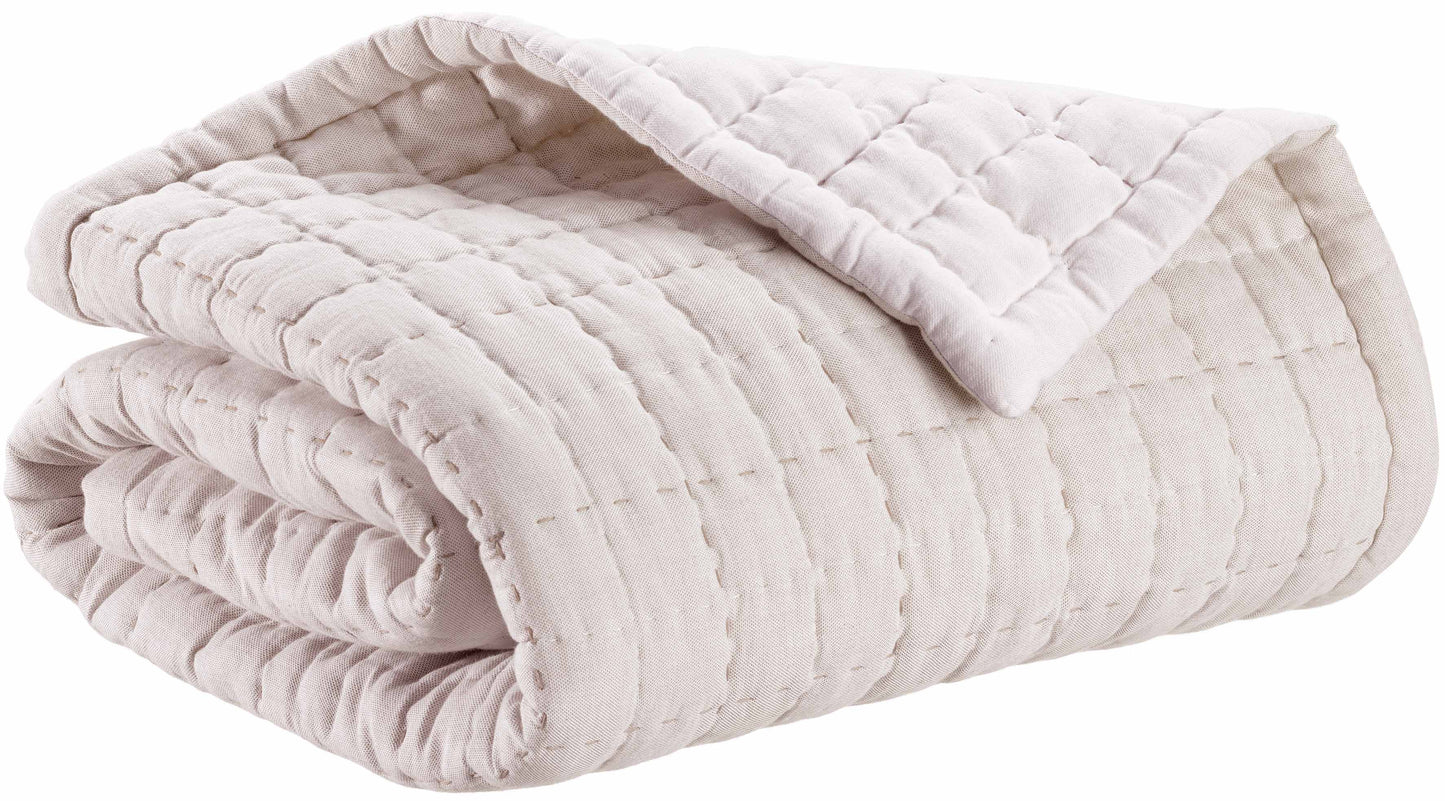 Jeté de lit Cambra Naturel 180 x 260