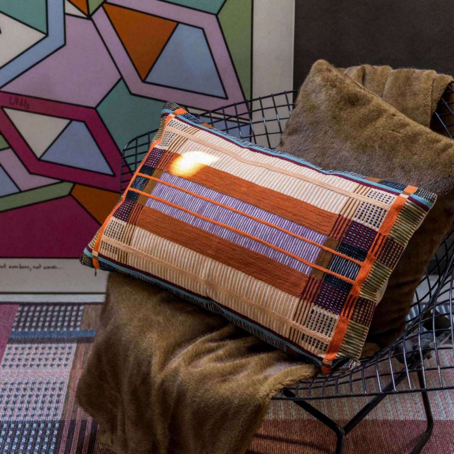 Coussin Liwen Café 40 x 65