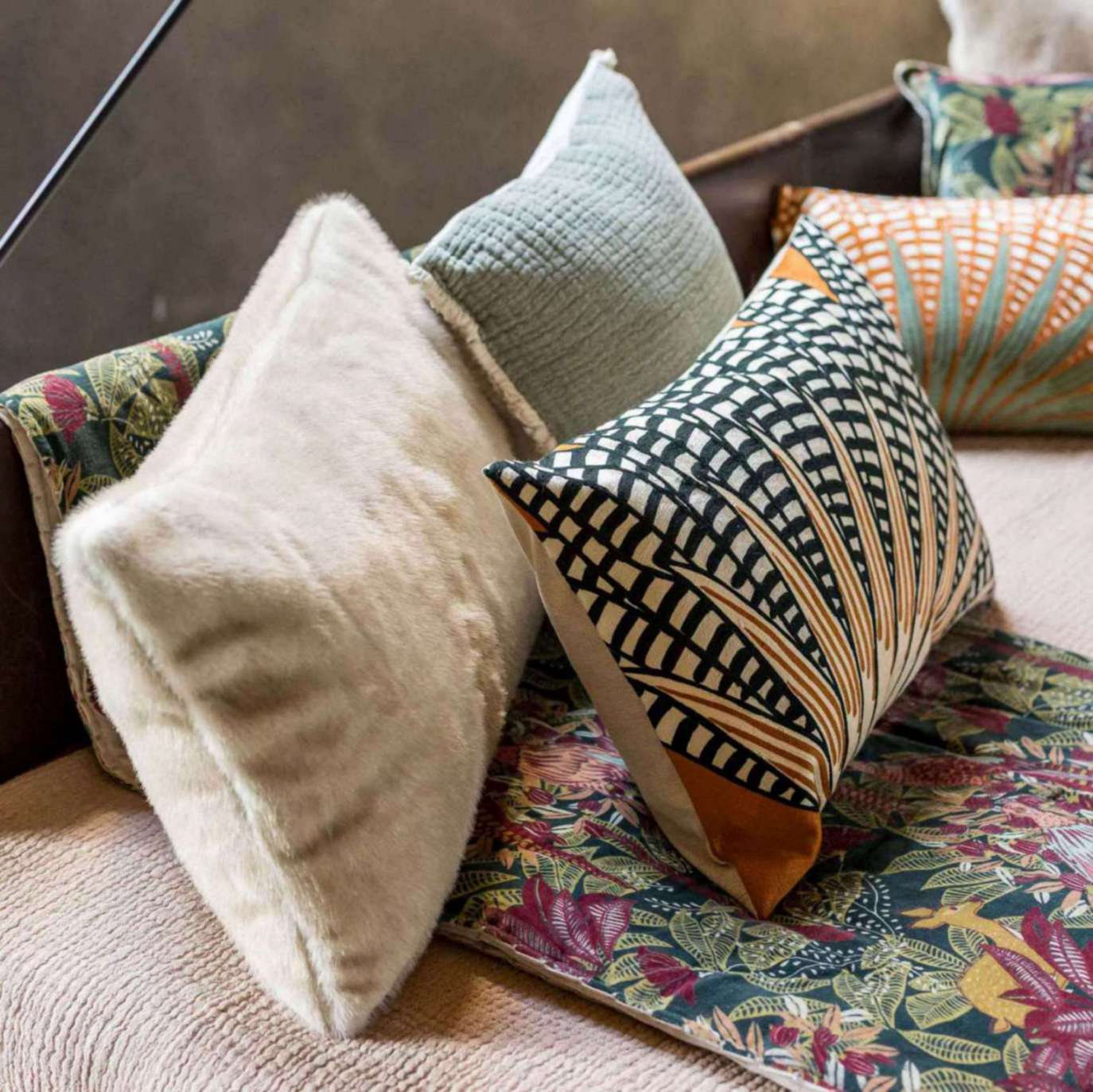 Coussin Liwen Naturel 40 x 65