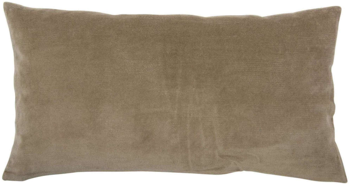 Coussin uni Elise Ficelle 30 X 50