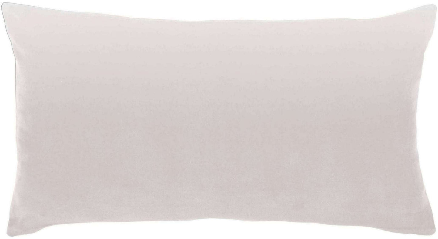 Coussin uni Elise Craie 40 X 65