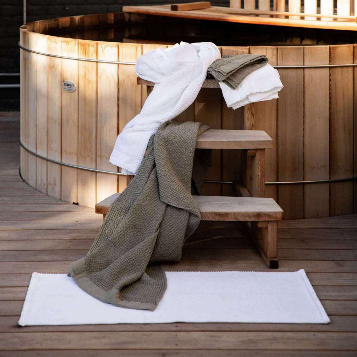 Tapis de bain Etia Neige 70 X 140