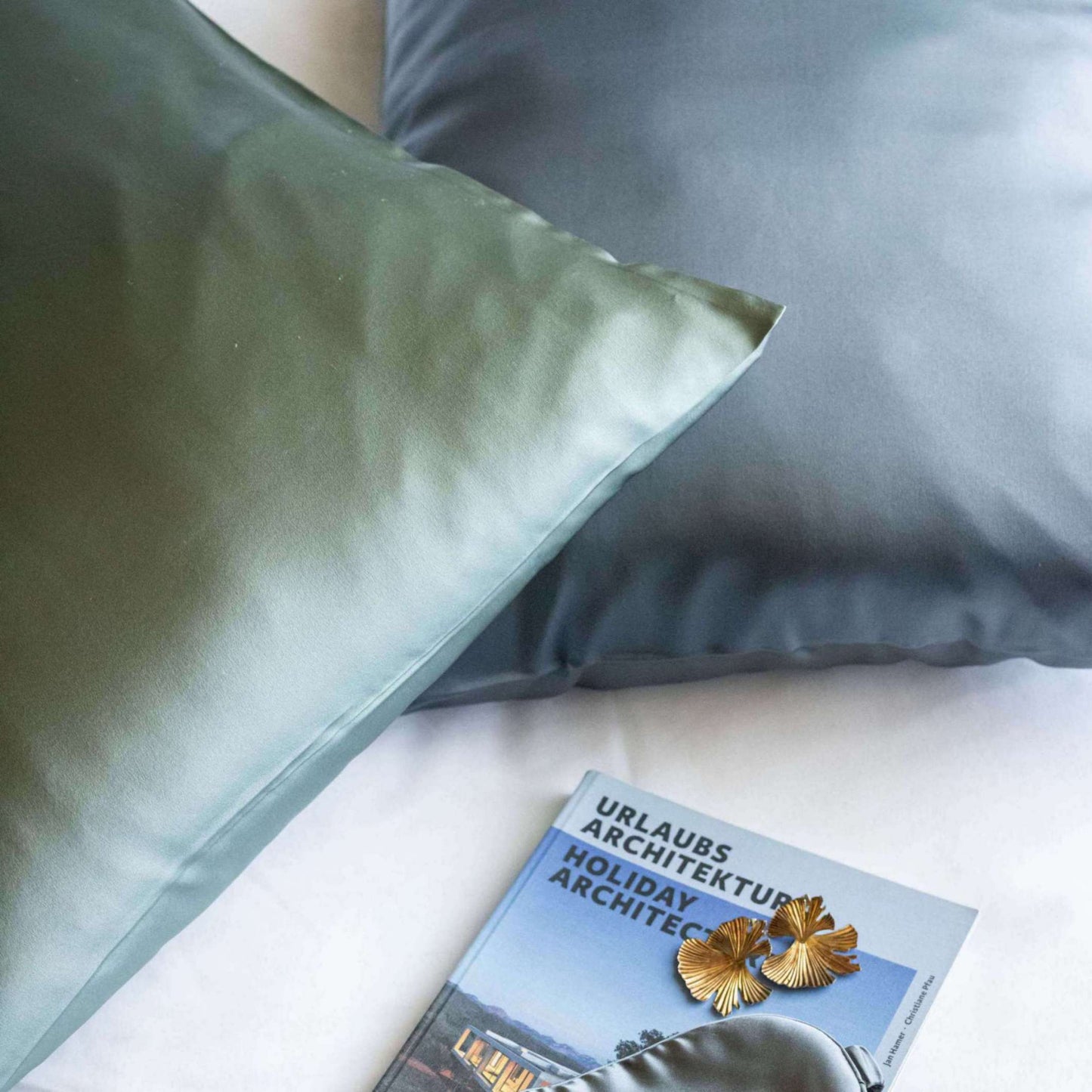 Taie d'oreiller ASHLEY Cendre 65 x 65