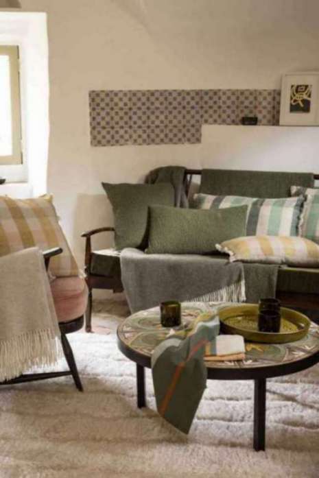 Jeté de lit Maia Eucalyptus 180 x 260