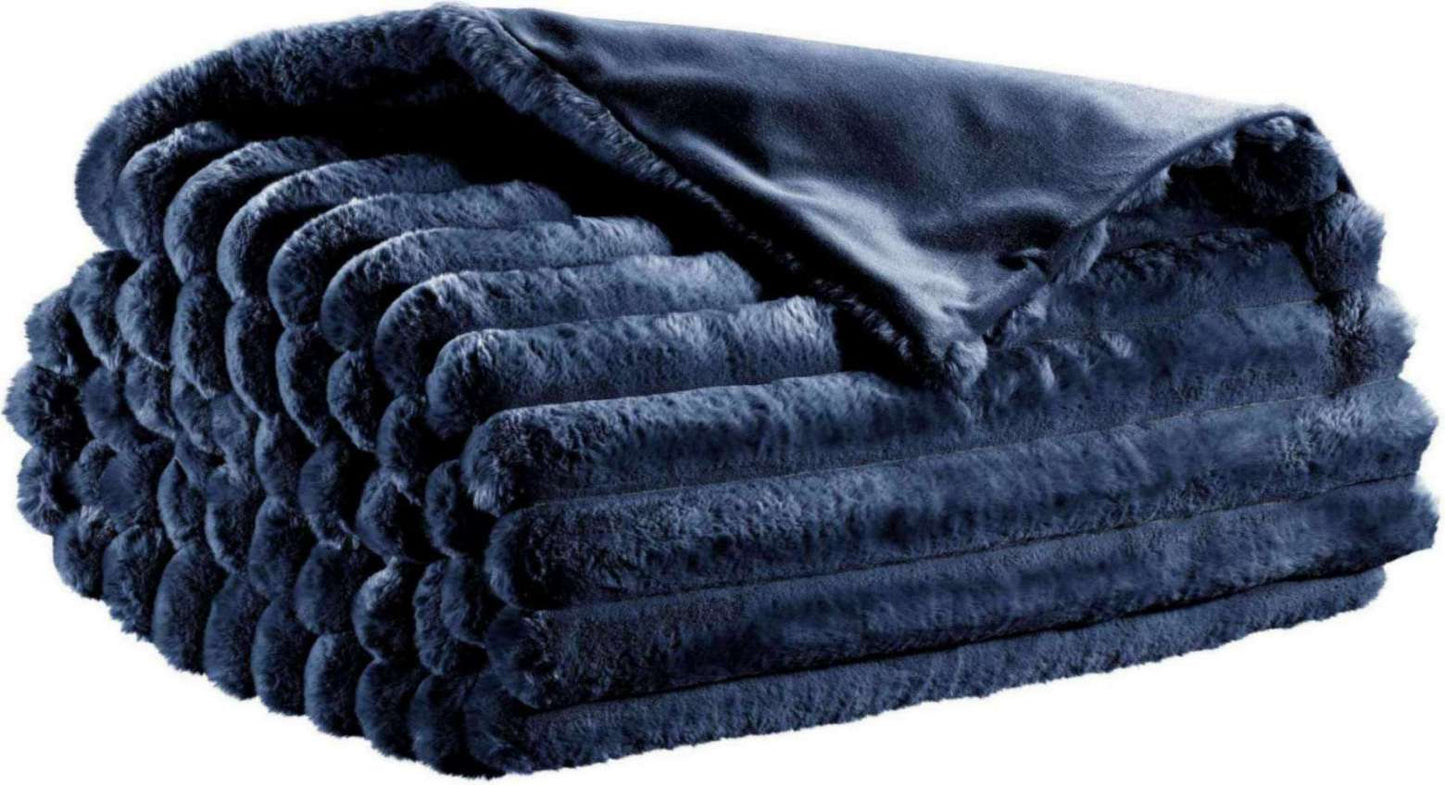 Jeté de lit Alice Marine 180 x 260