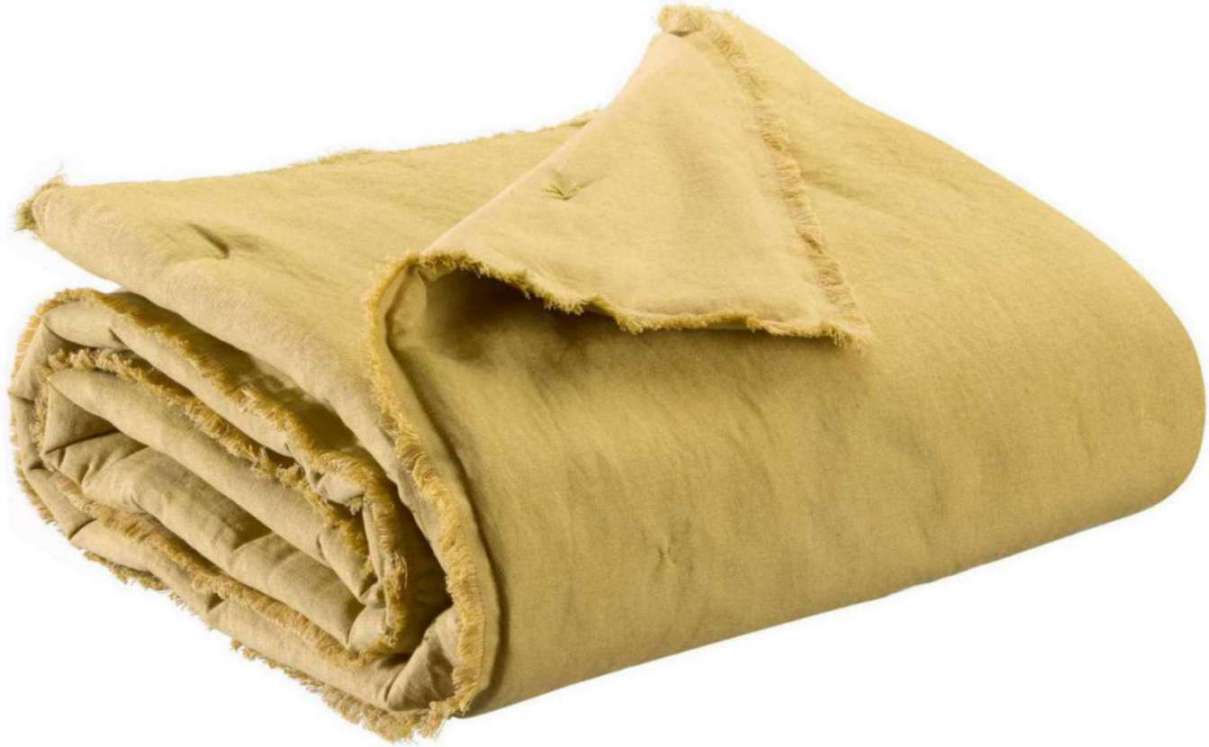 Plaid Laly Gold 135 x 200