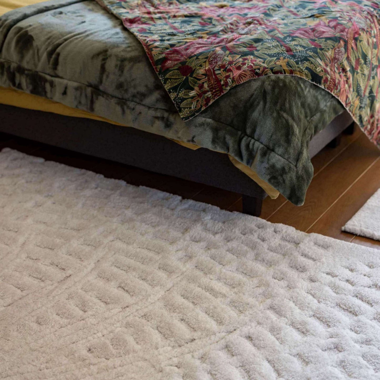 Tapis recyclé Ewan Ivoire 200 x 290 x 2