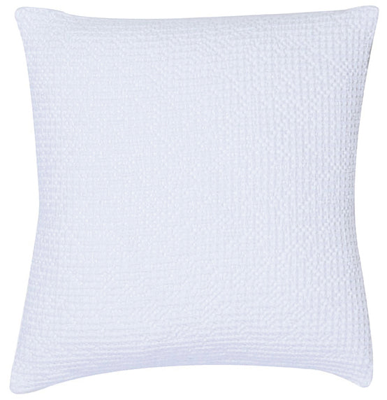 Coussin uni Maia Blanc 45 x 45