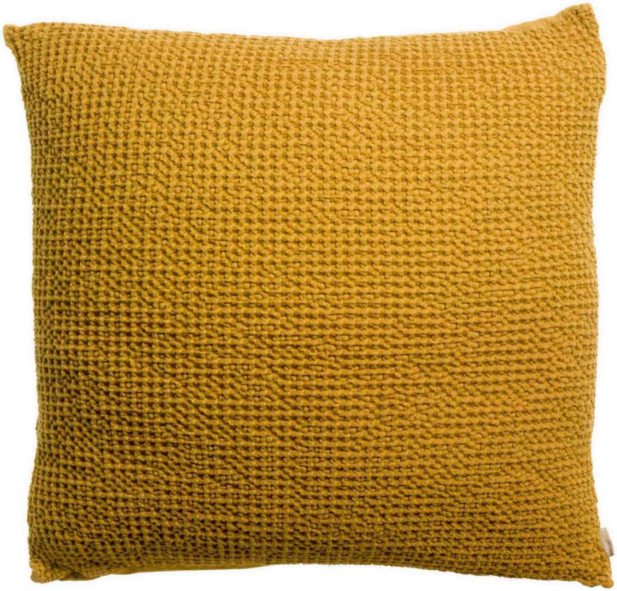 Coussin uni Maia Safran 45 x 45