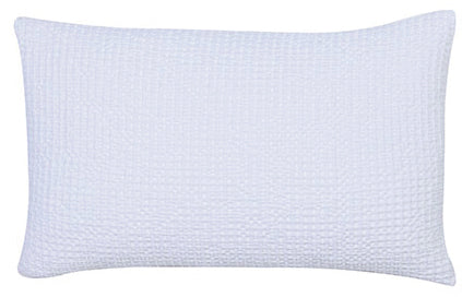 Coussin uni Maia Blanc 30 x 50
