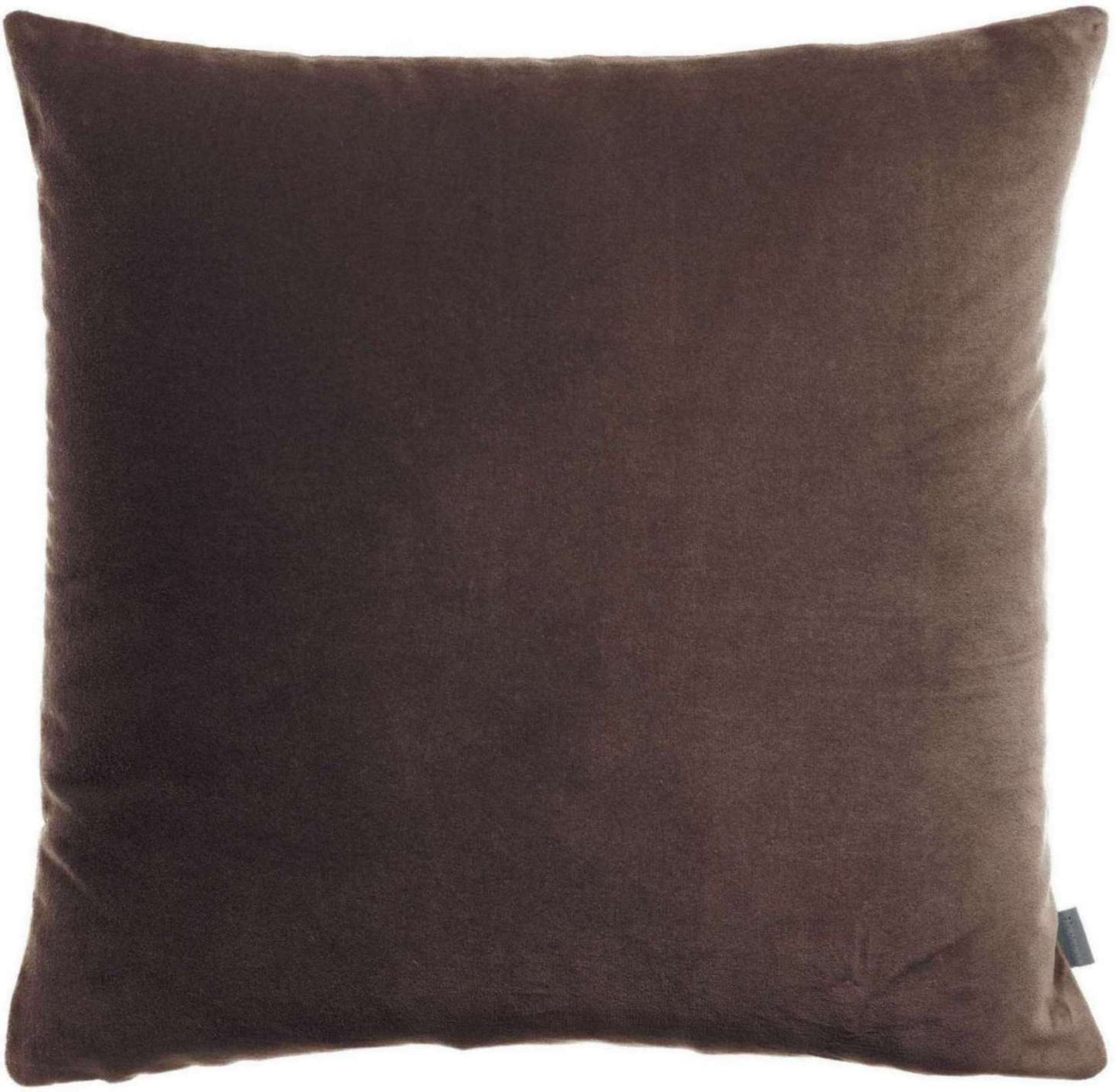 Coussin uni Elise Ébène 45 x 45