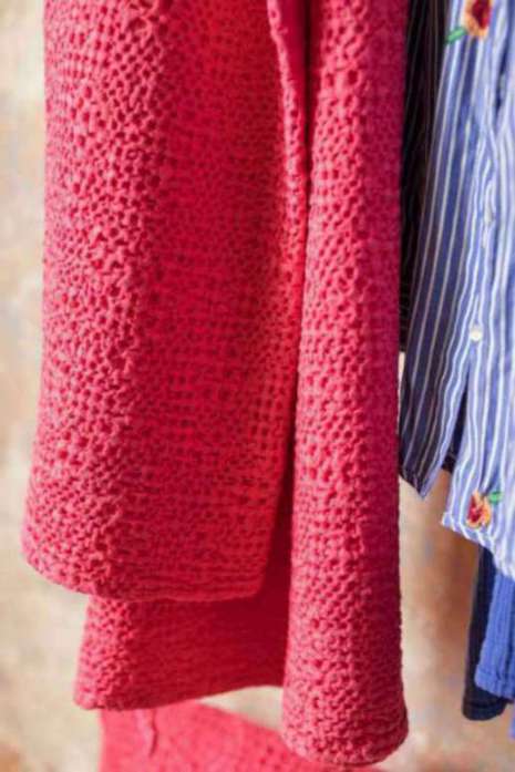 Jeté de lit Tana Framboise 240 x 260