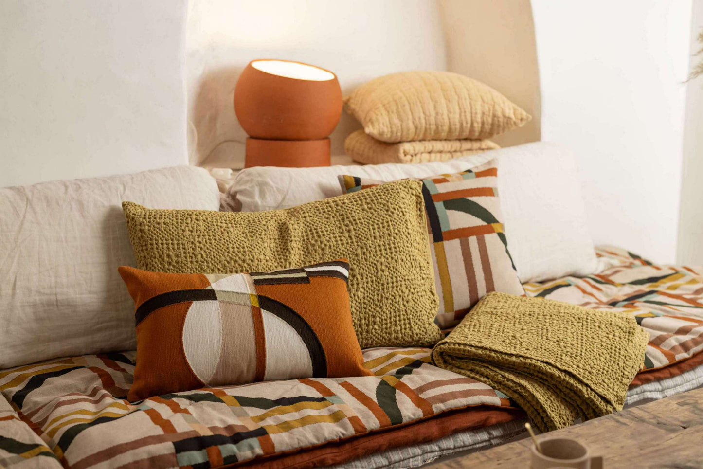 Jeté de lit Tana Gold 180 x 260