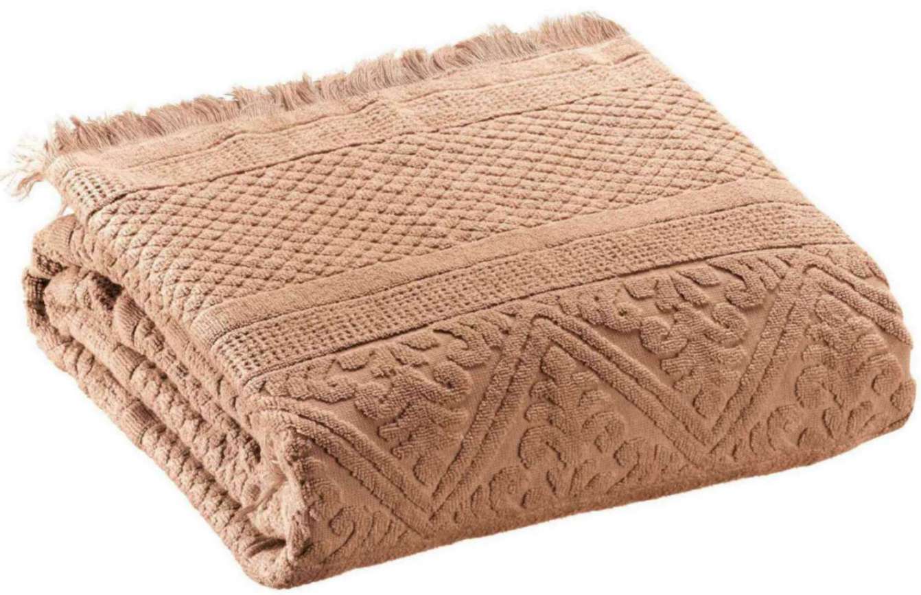 Drap de bain Zoé Noisette 100 x 180