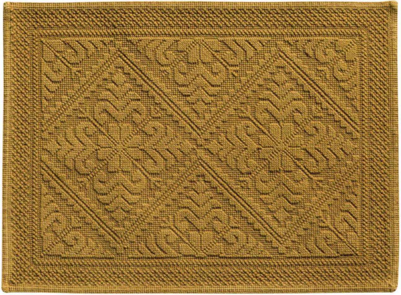 Tapis de bain Enzo Safran 54 X 64