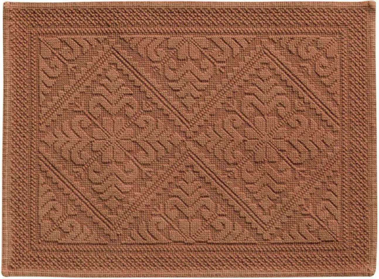 Tapis de bain Enzo Cuivre 54 x 64