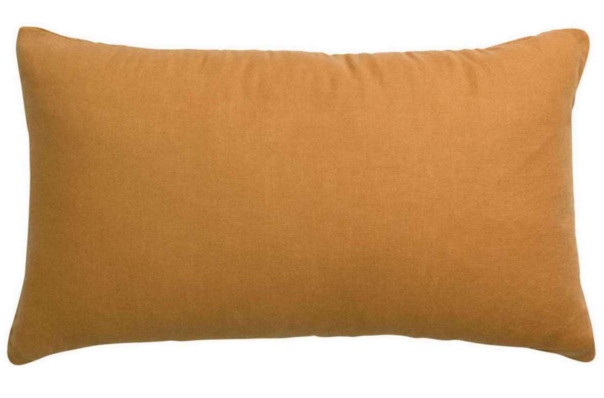 Coussin uni Zeff Ocre 40 X 65