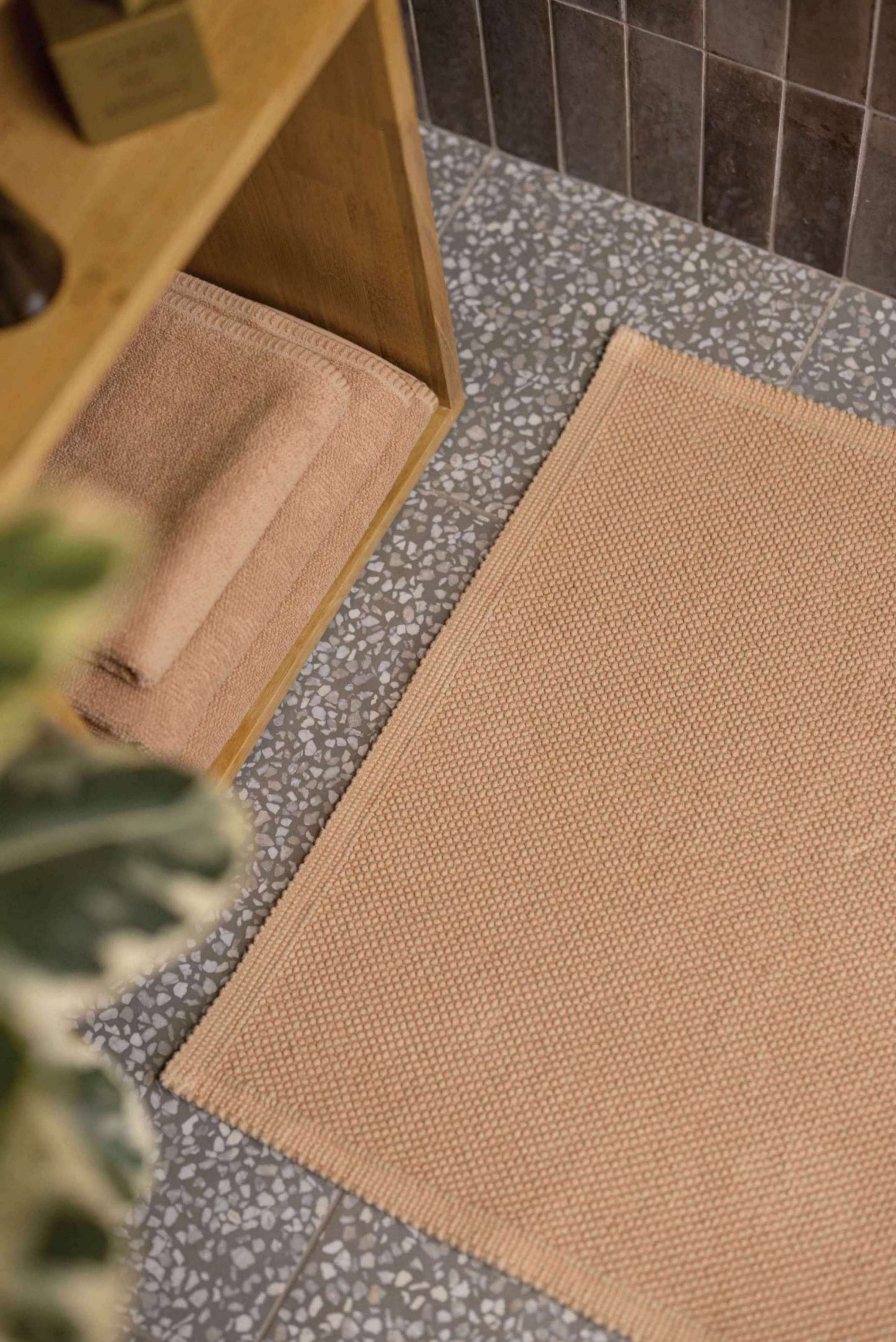 Tapis de bain Etia Latte 54 X 64