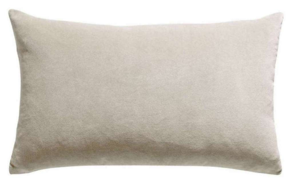 Coussin uni Elise Grège 40 X 65