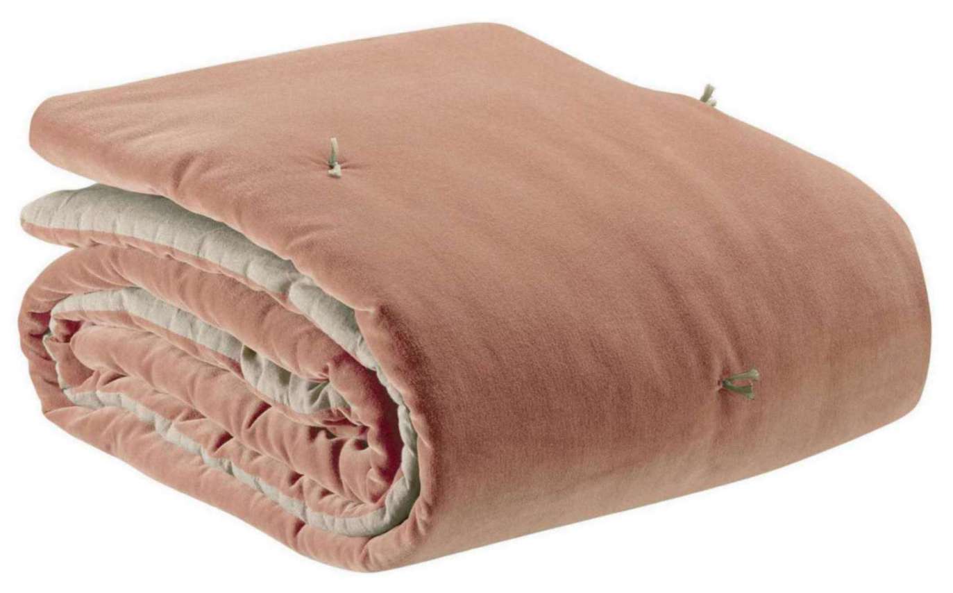 Plaid points noués Elise Épice 140 X 200