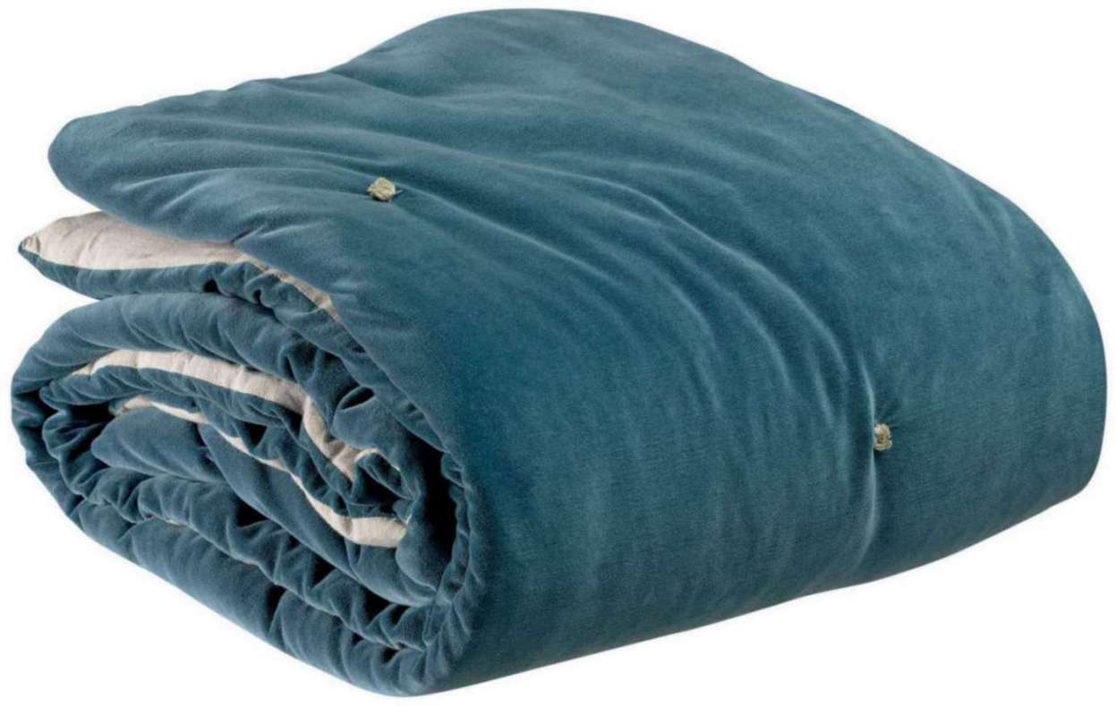 Plaid points noués Elise Riviera 140 X 200