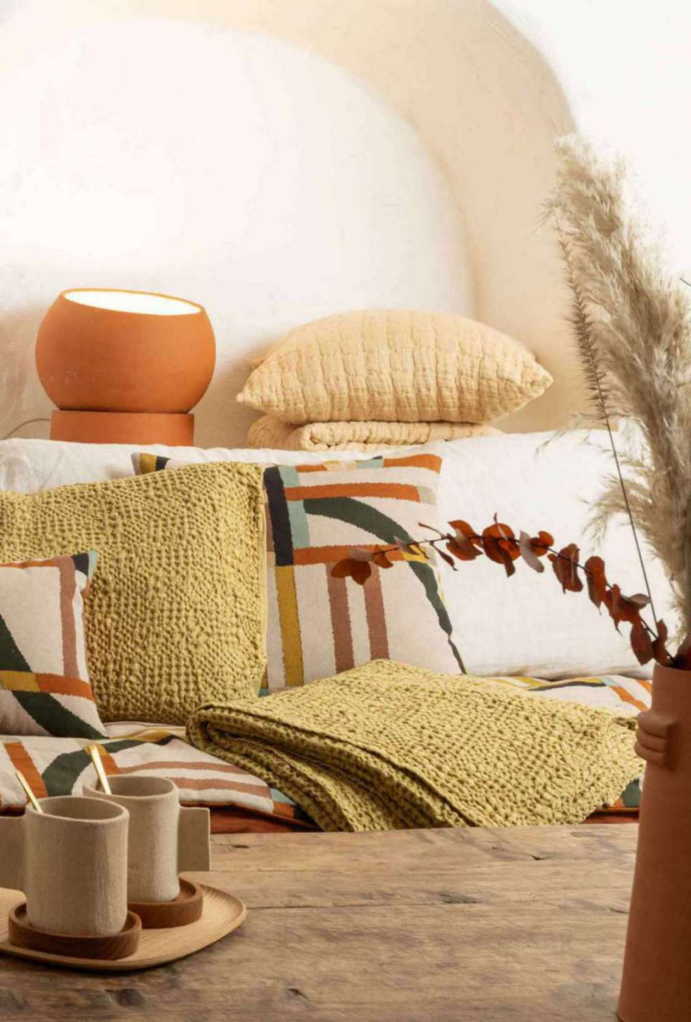 Coussin Swami Sable 45 x 45