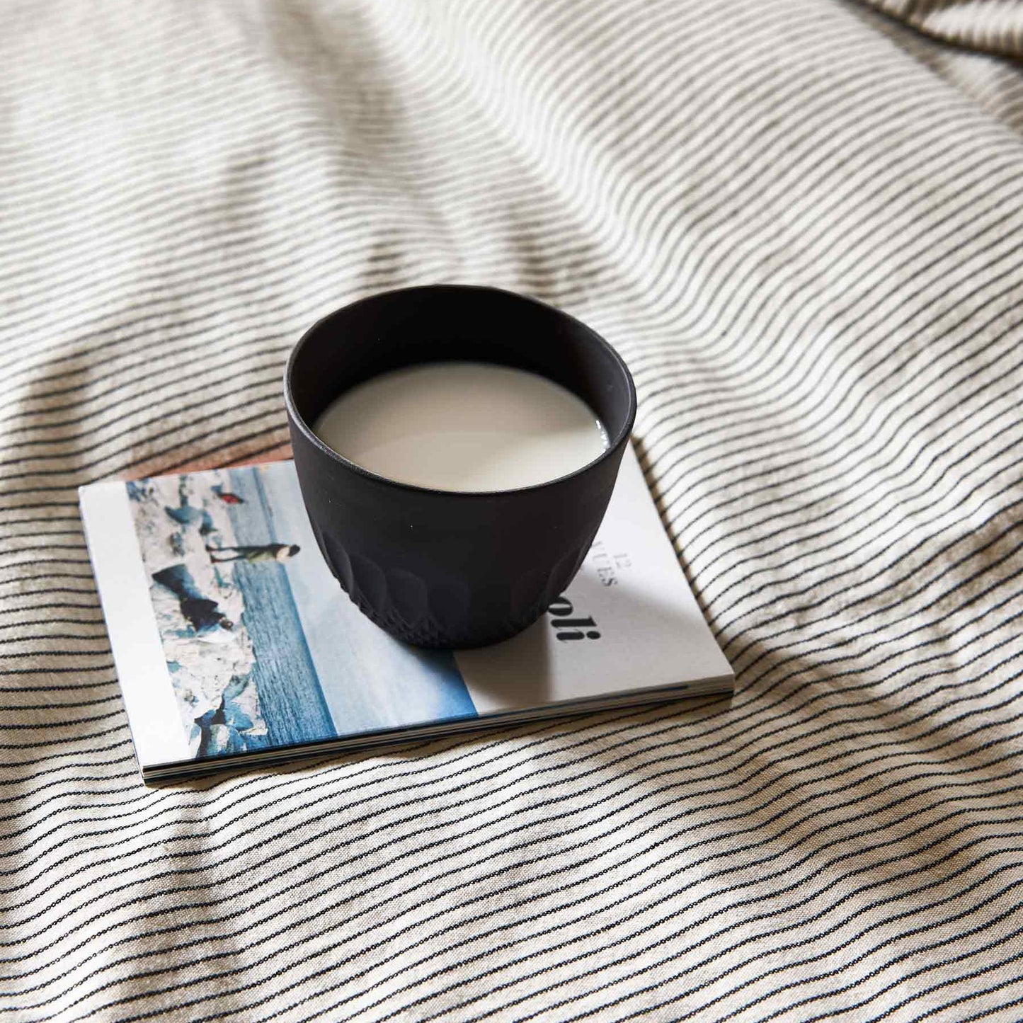 Housse de couette Léonie Caviar 200 x 140