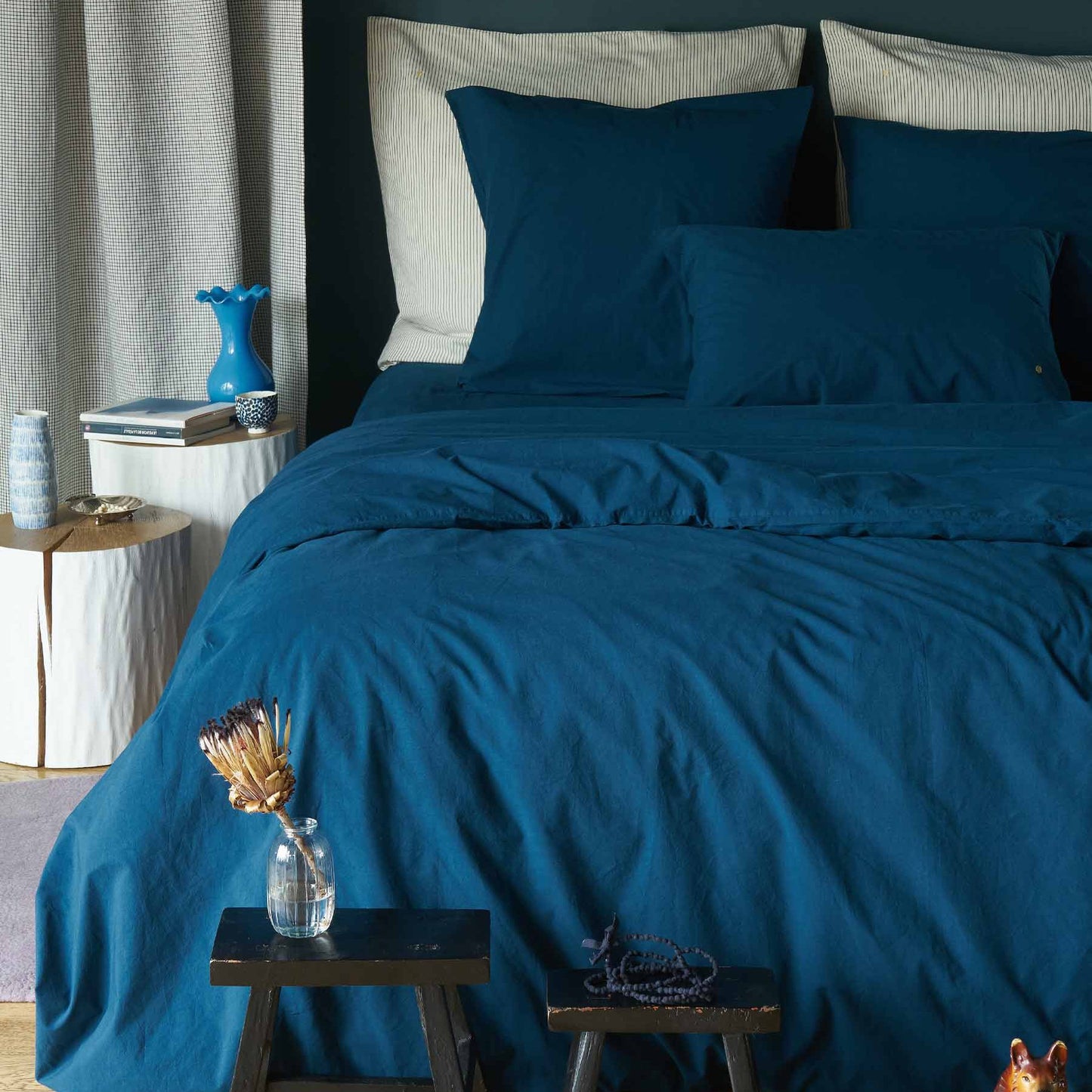 Taie d'oreiller Céleste Orage 65 x 65