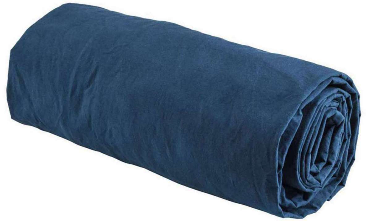 Drap housse Céleste Orage 200 x 90