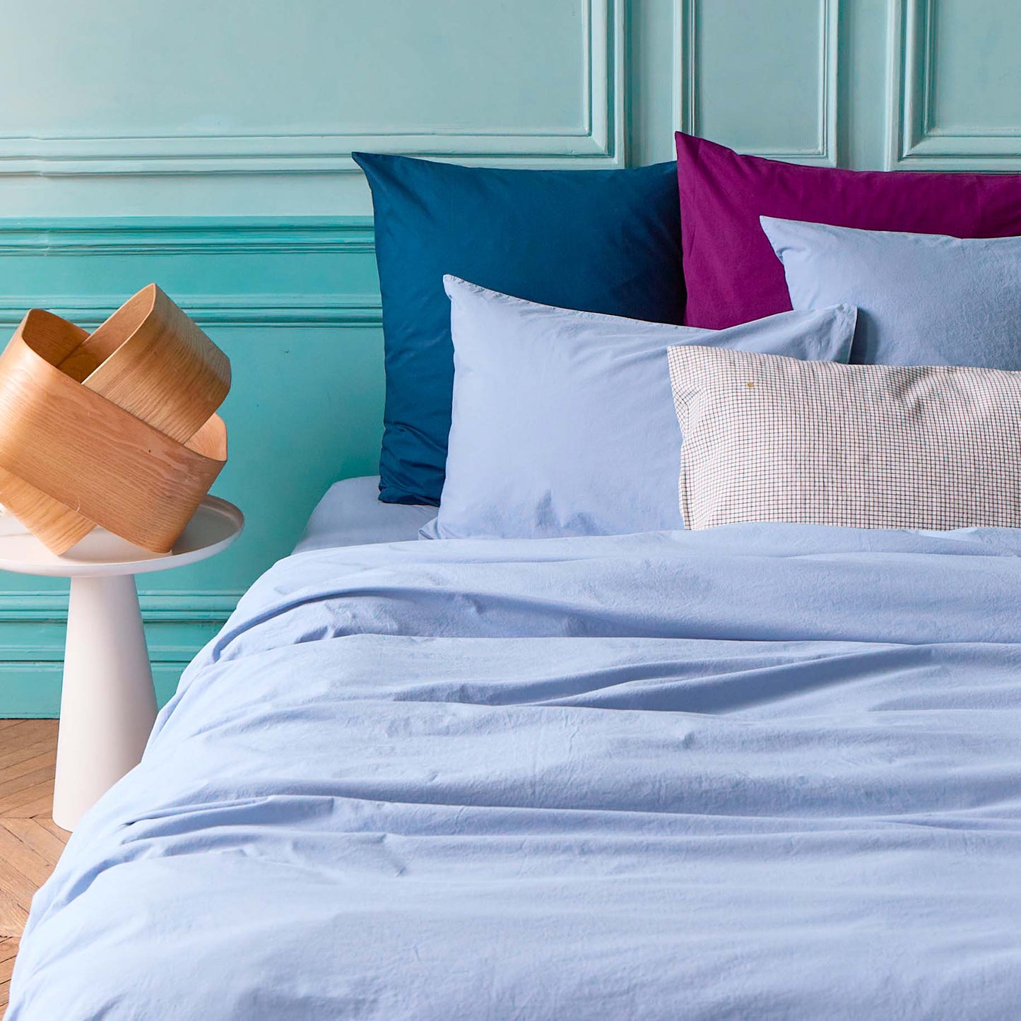 Taie d'oreiller Céleste Bluetiful 65 x 65