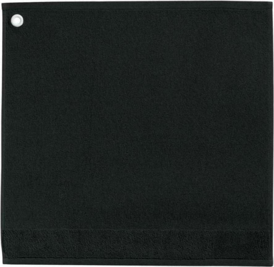 Essuie-mains Curl Noir 50 X 50