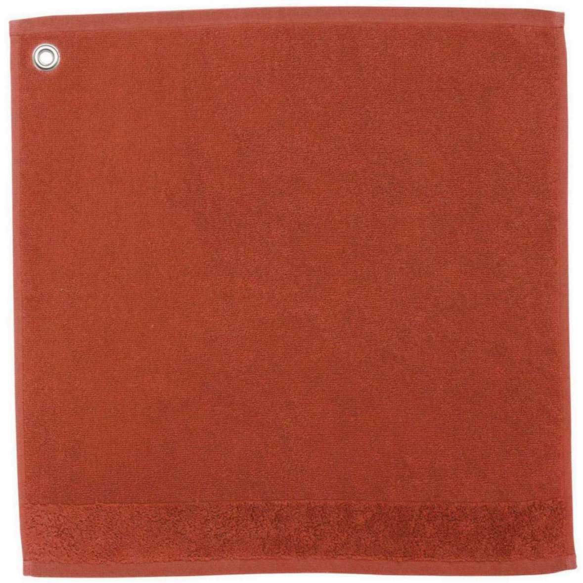 Essuie-mains Curl Terracotta 50 X 50