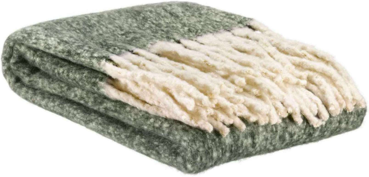 Plaid Isabel Olive 130 x 160