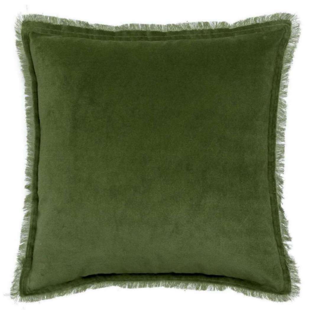Coussin uni Fara Eucalyptus 45 X 45