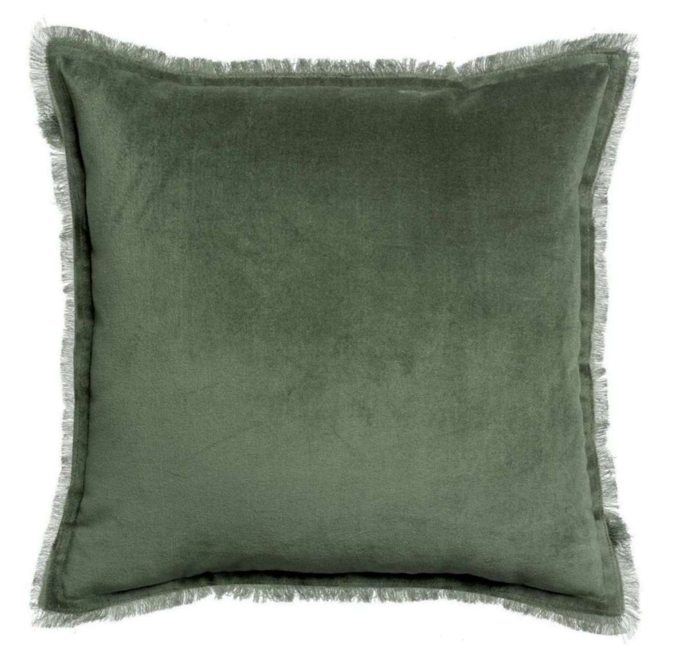 Coussin uni Fara Thym 45 X 45