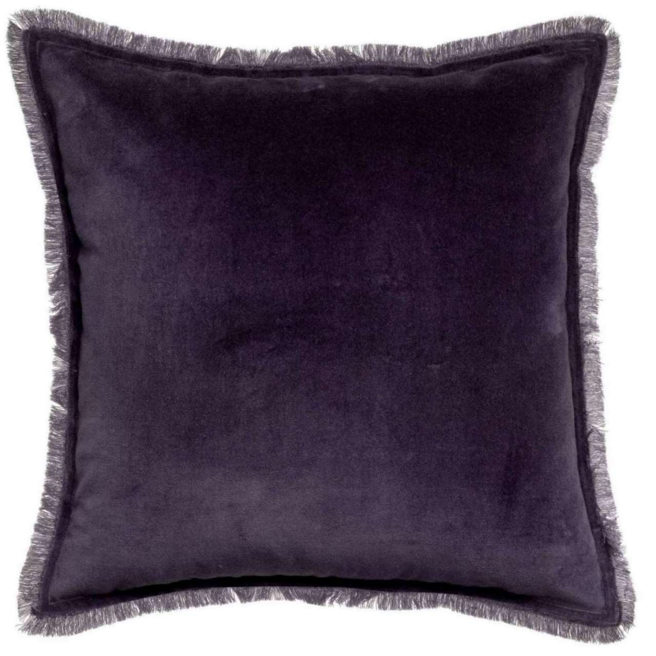 Coussin uni Fara Raisin 45 X 45