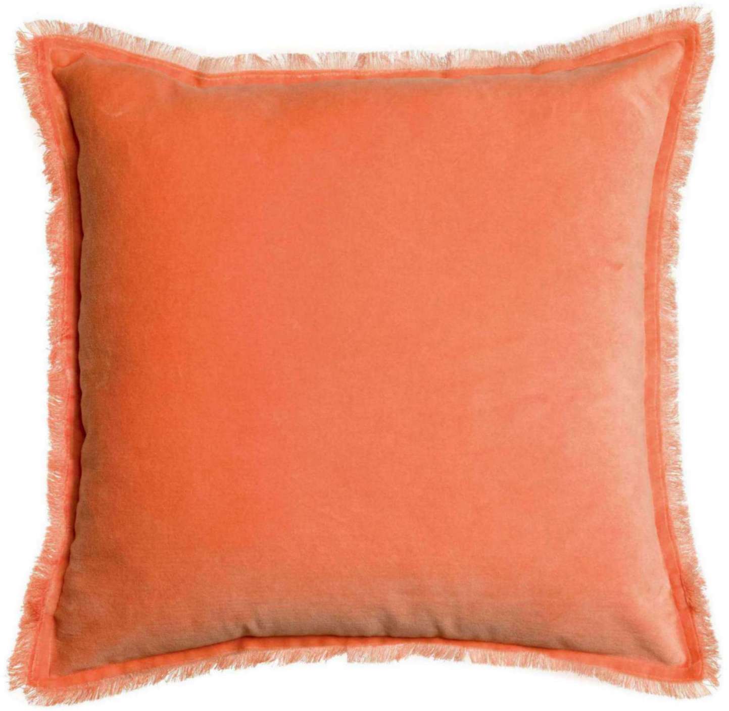 Coussin uni Fara Goyave 45 X 45