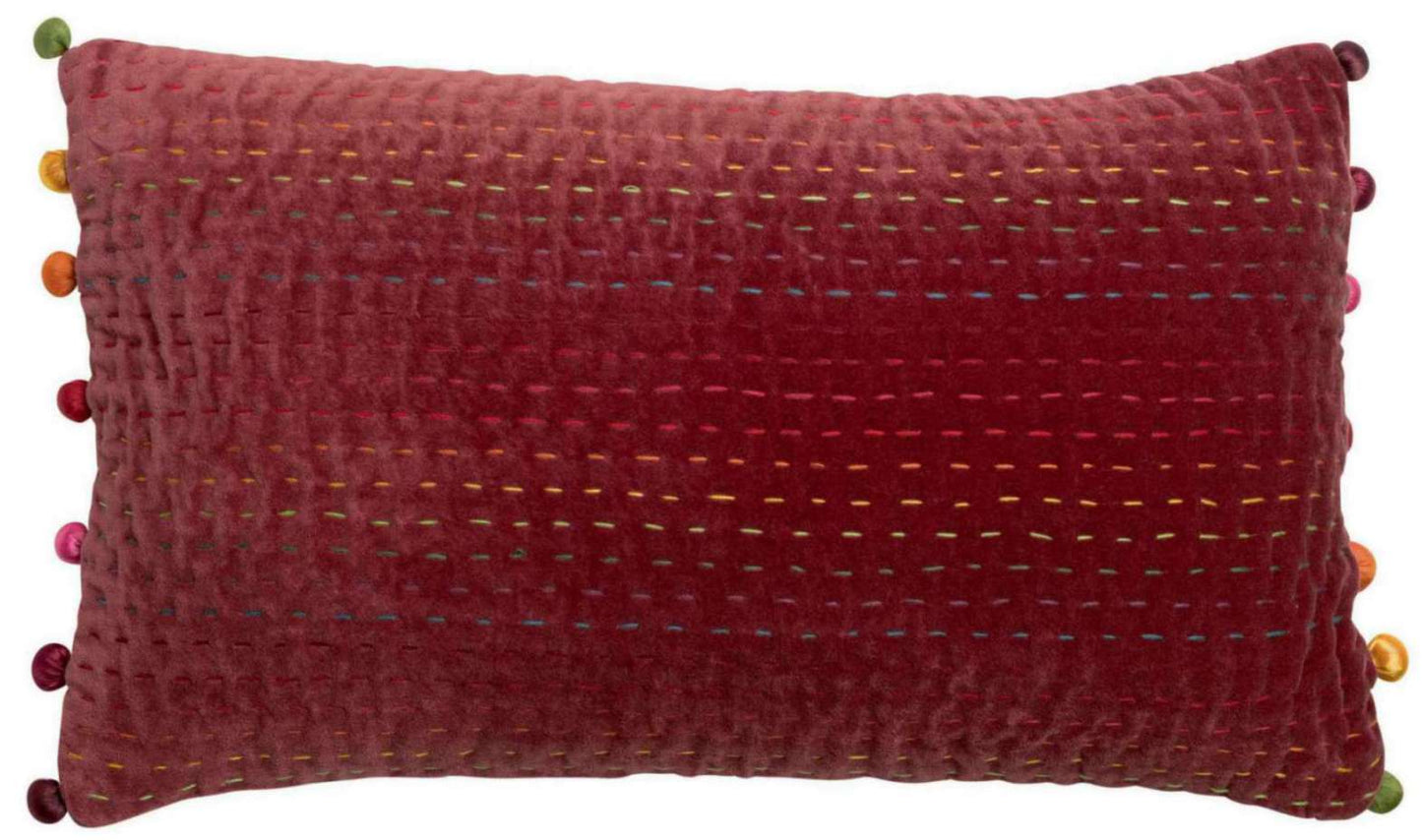 Coussin uni Gastounet Tomette 30 X 50