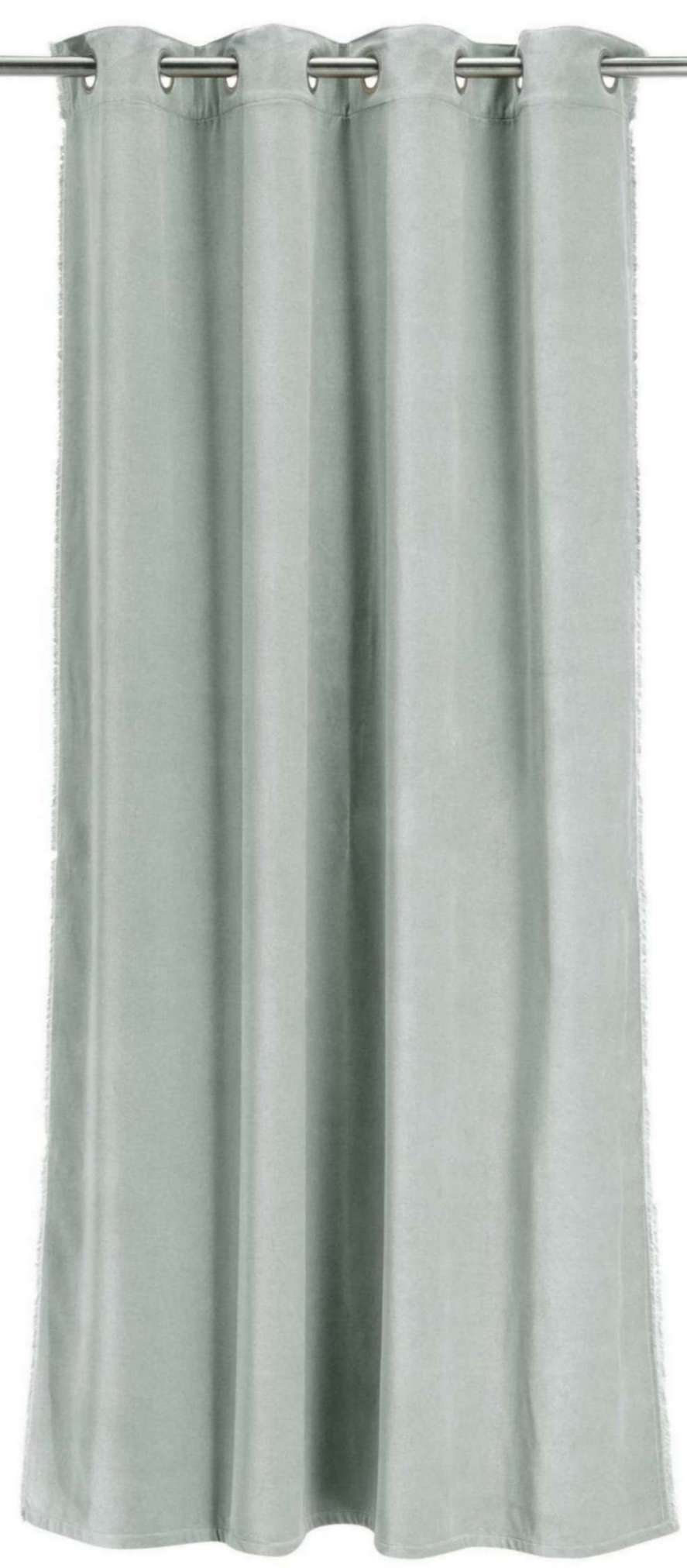 Rideau uni Fara Titane 135 x 280