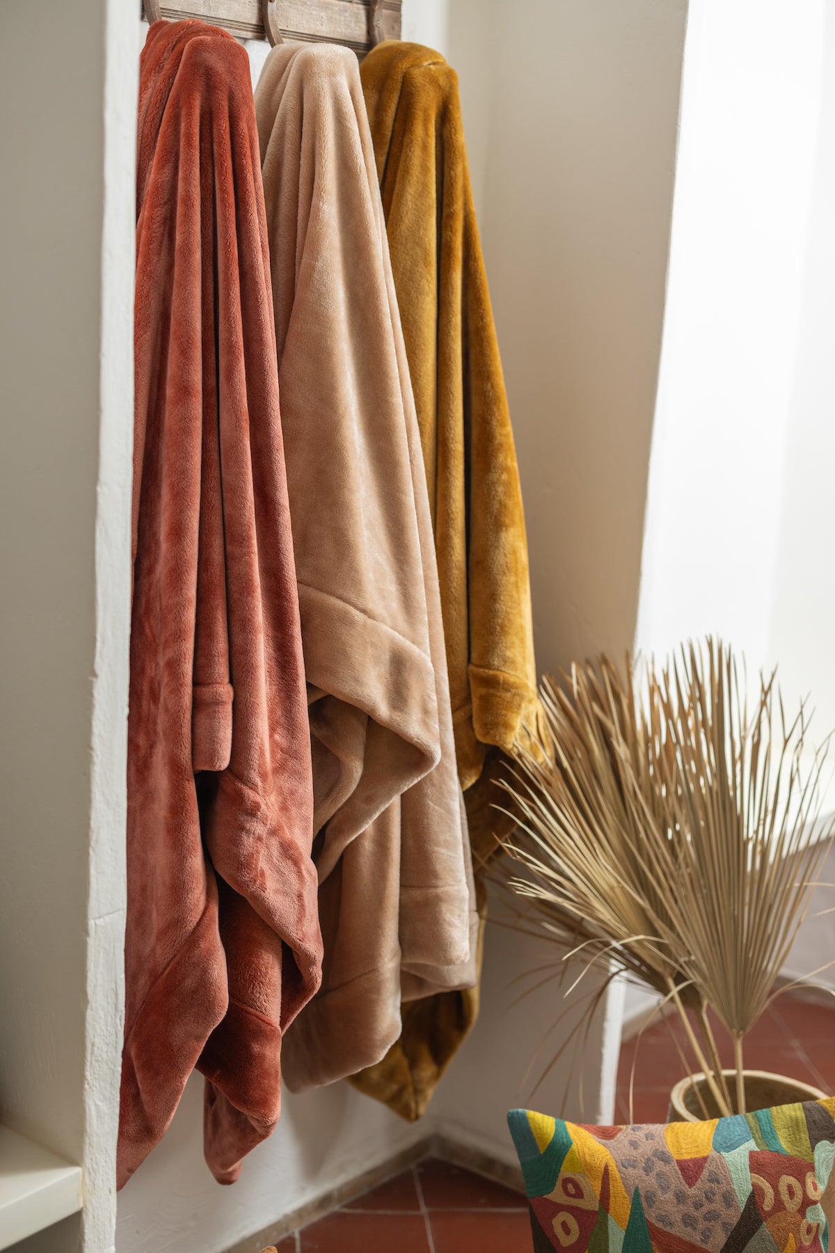 Plaid Tender Safran 150 X 200