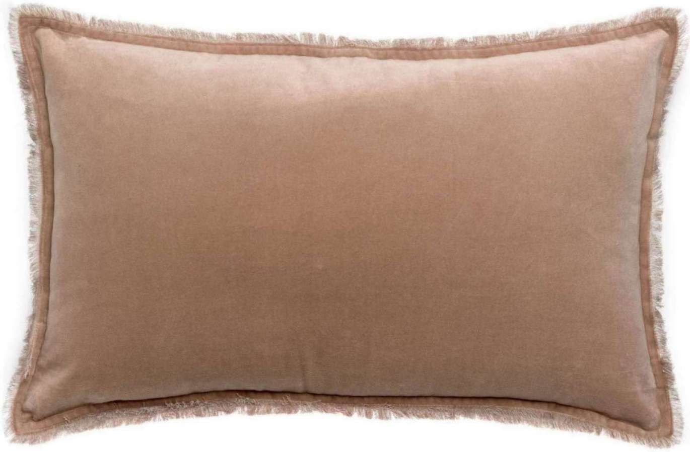 Coussin uni Fara Taupe 40 x 65