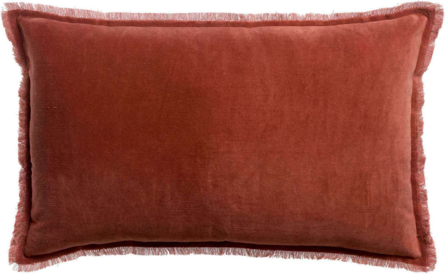 Coussin uni Fara Sienne 40 x 65