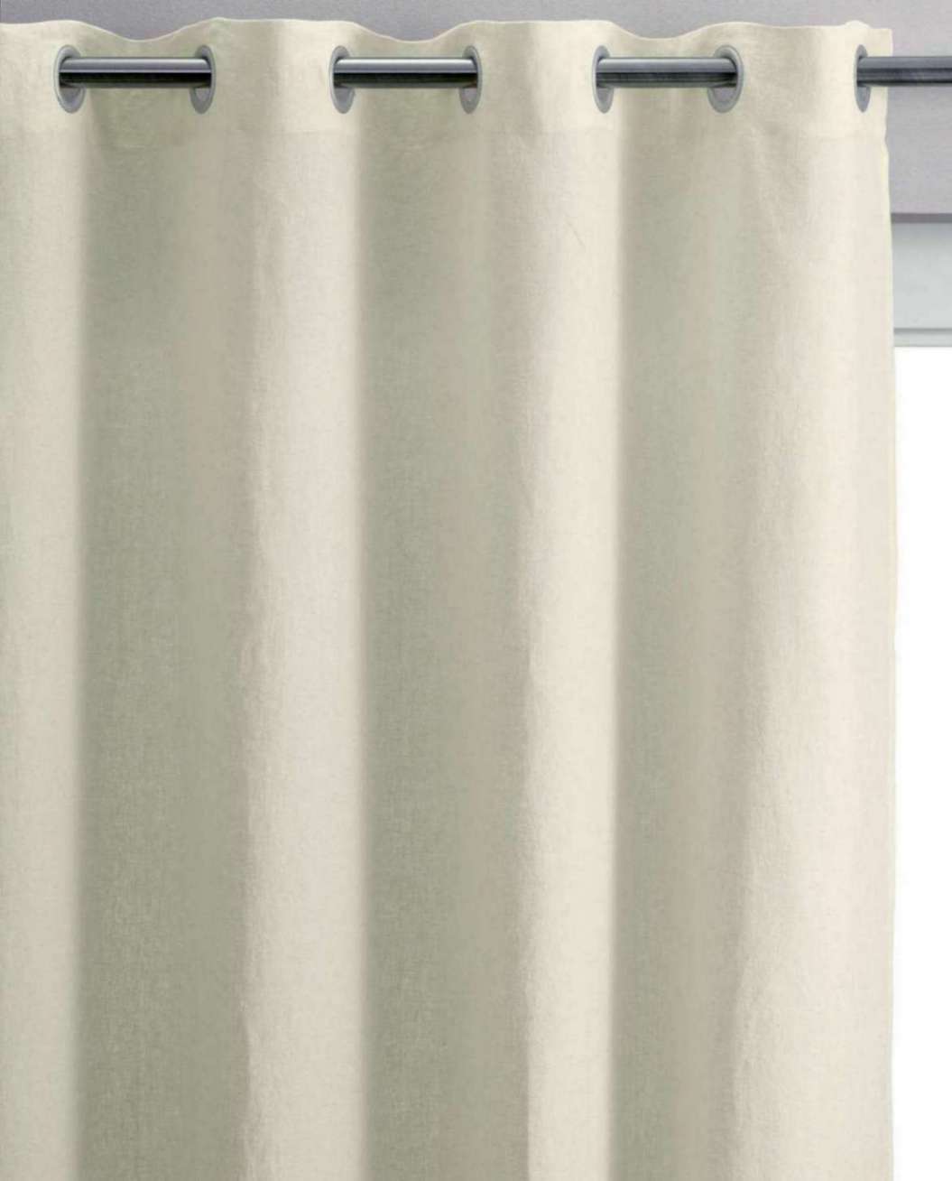 Rideau uni Zeff Craie 140 X 280