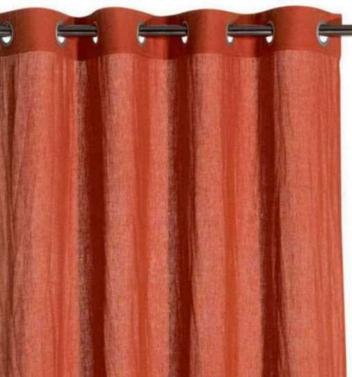 Rideau uni Zeff Rooibos 140 X 280