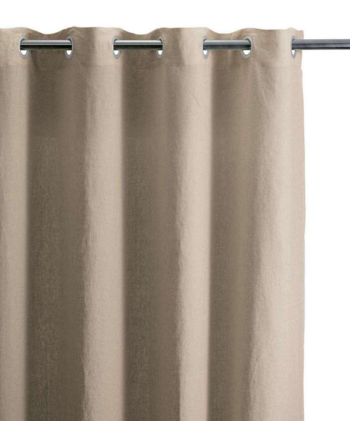 Rideau uni Zeff Naturel 140 X 280