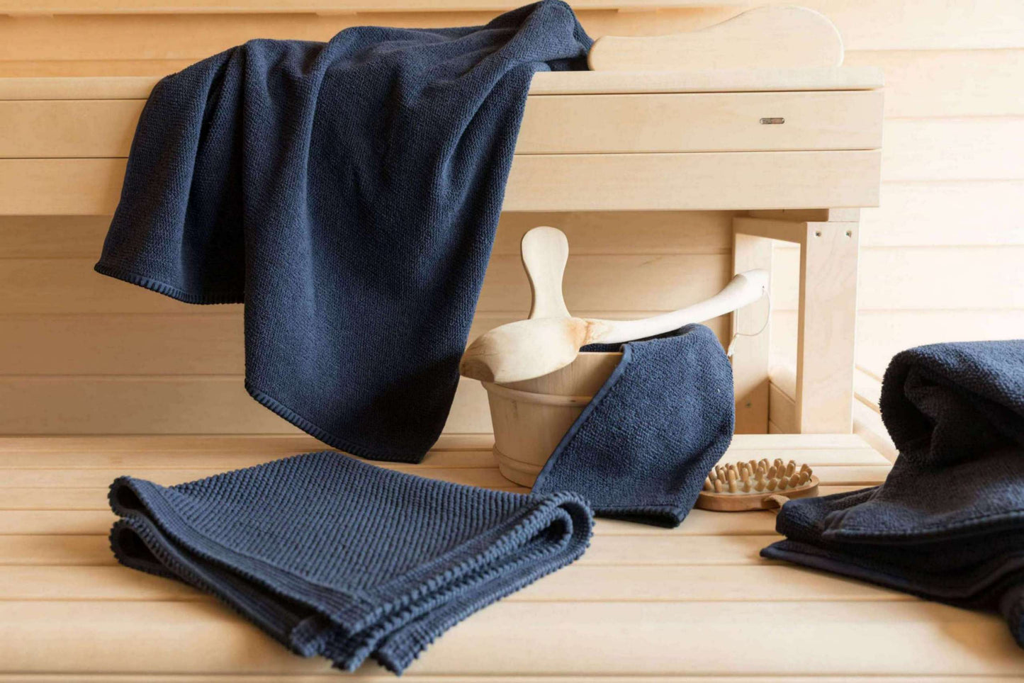 Drap de douche Bora Encre 70 X 130