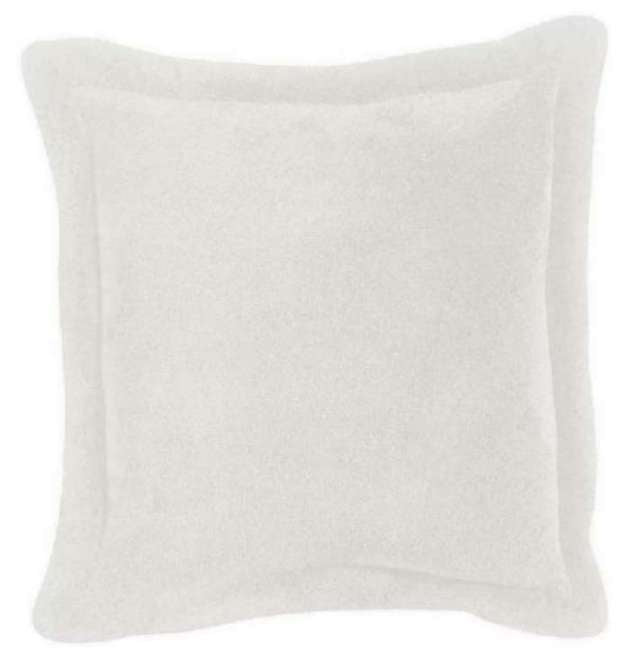 Coussin uni Tender Neige 50 X 50