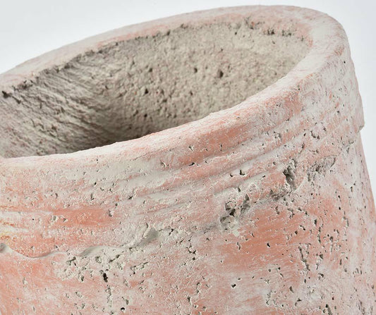 Cache pot en béton brut brique ROMA 1B moyen